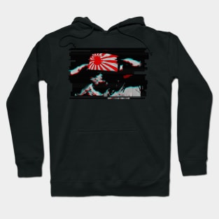 Glicht art Japanese Kamikaze pilot Hoodie